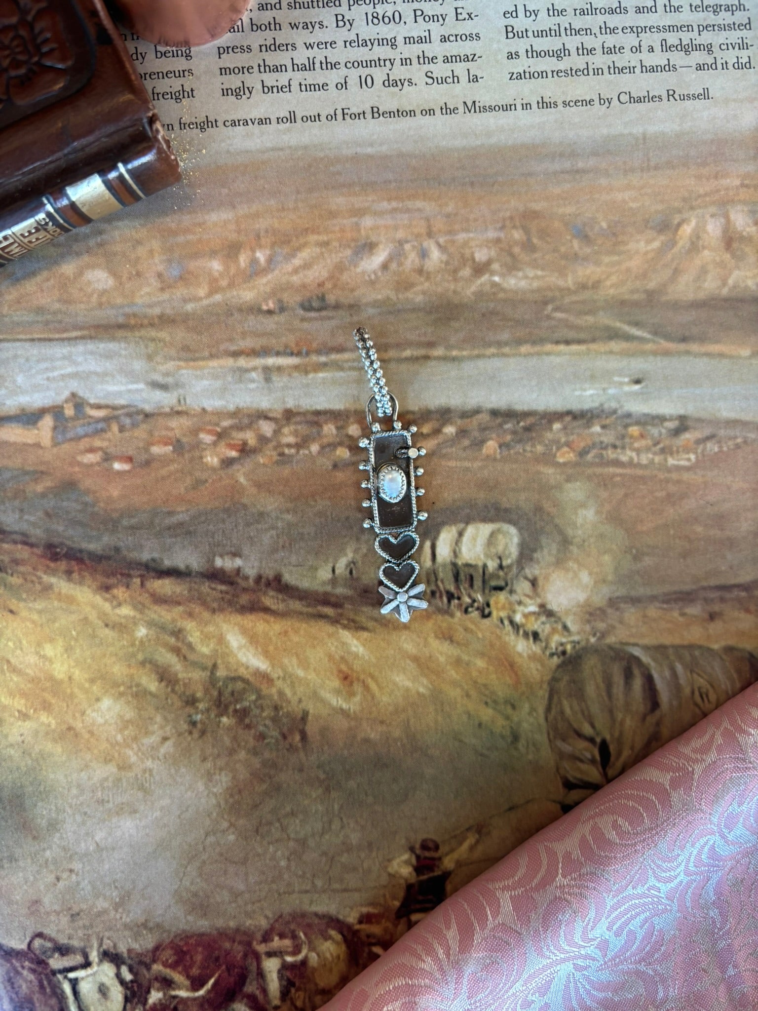 Beaded Chihuahua Spur Pendant