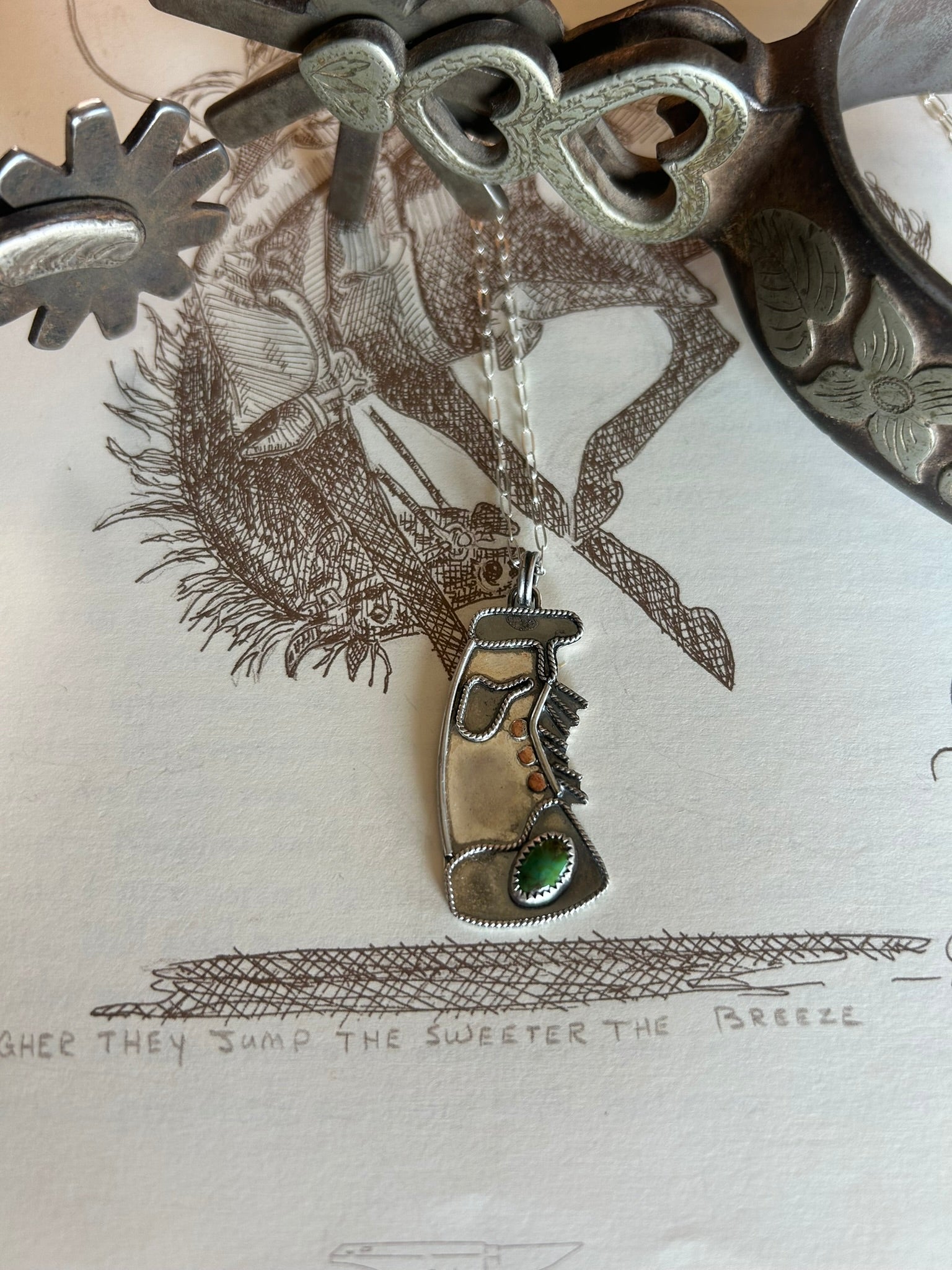 Sonoran Gold Chap Necklace