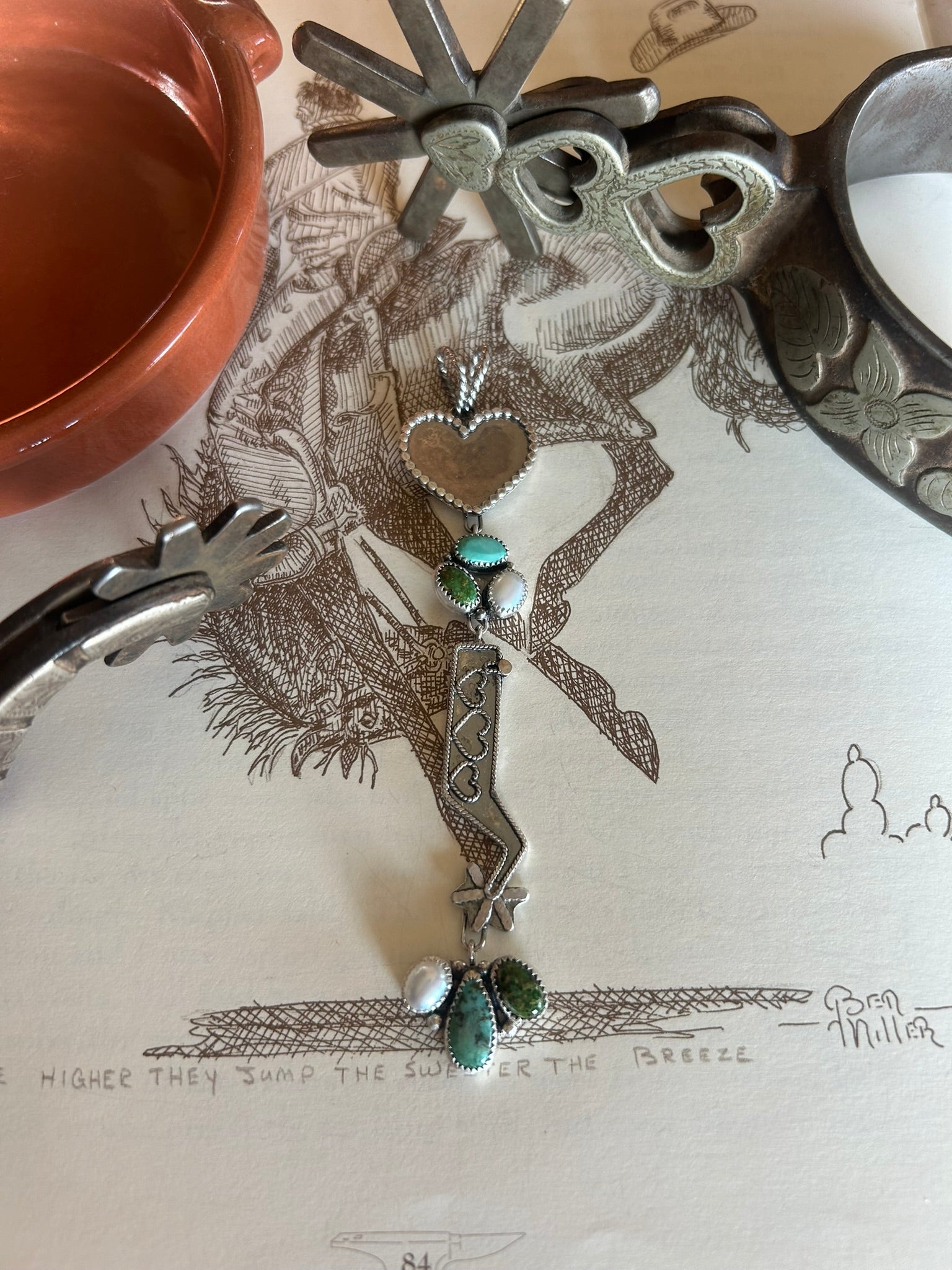 The Silver Spur Pendant