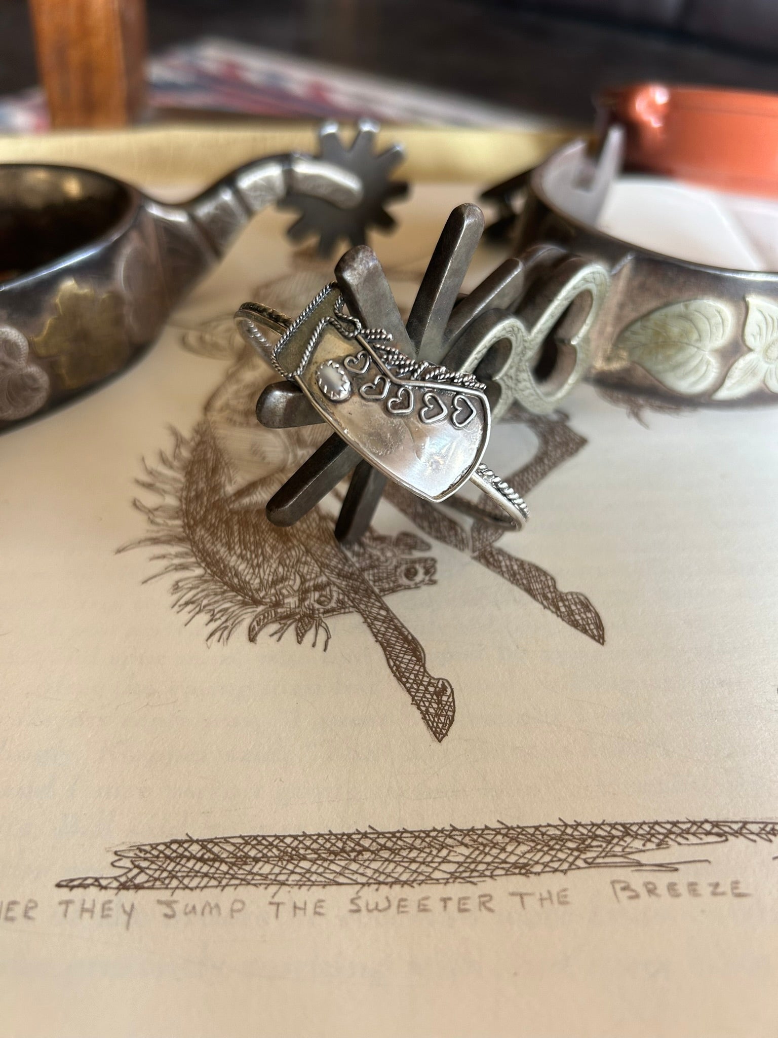 Chap Cuff with Pearl