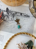 Cowpuncher necklace with one stone