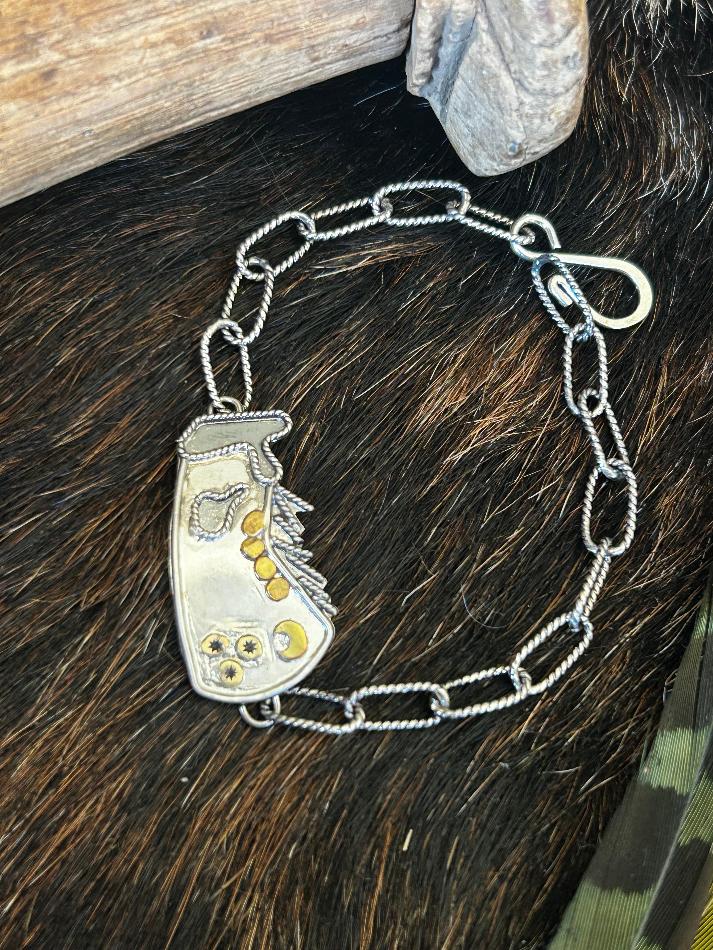 Midnight Chap Bracelet