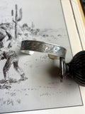 Engraved Tulip cuff